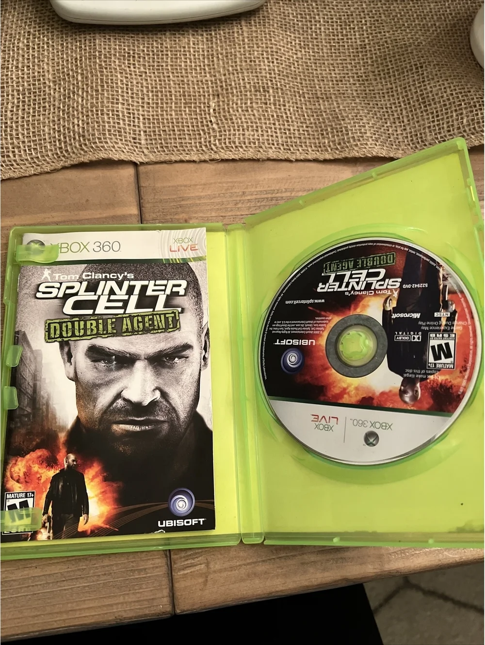 Tom Clancy's Splinter Cell: Double Agent - Microsoft Xbox 360